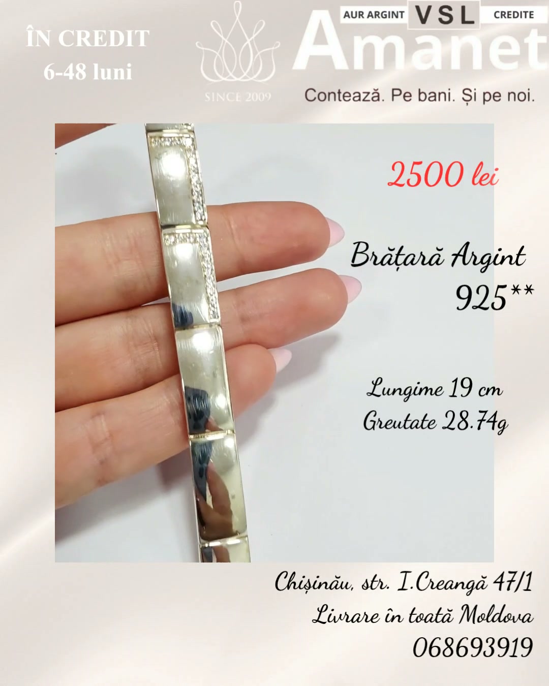 Brățară Argint 925*