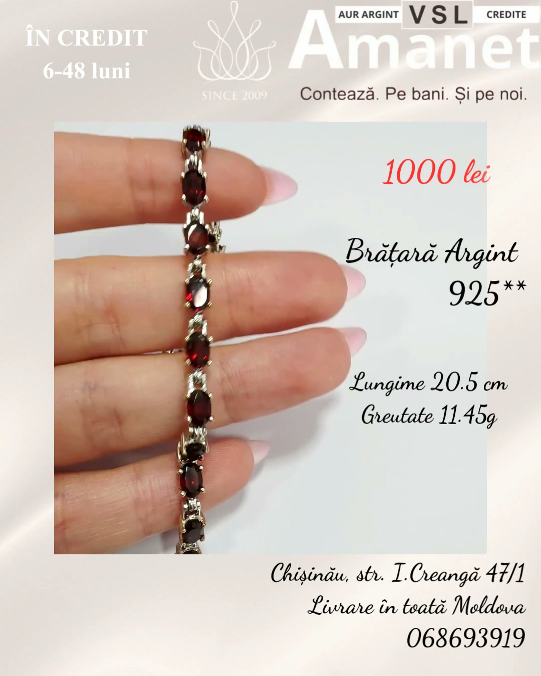 Brățară Argint 925*