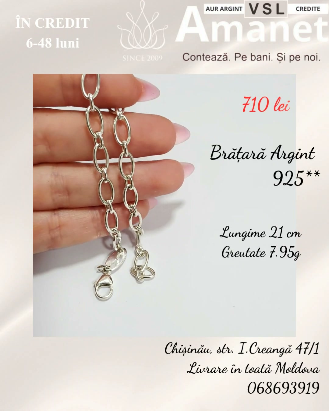 Brățară Argint 925*
