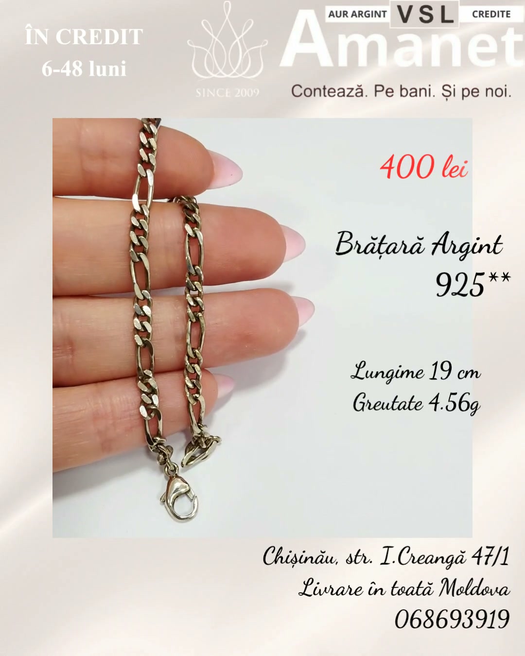 Brățară Argint 925*