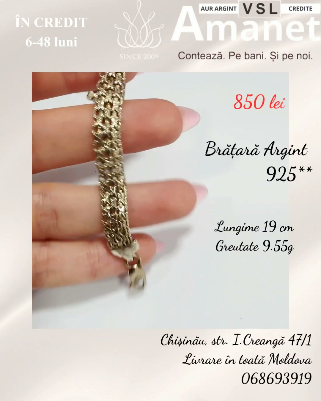 Brățară Argint 925*