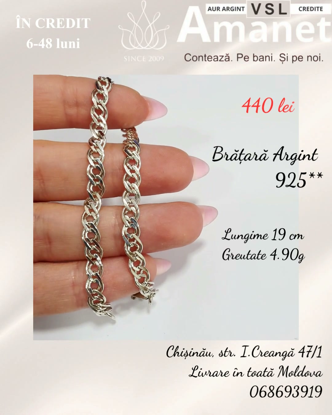 Brățară Argint 925*