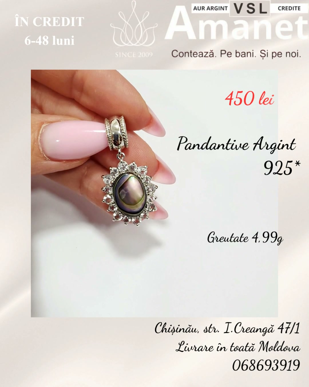 Pandantiv Argint 925*