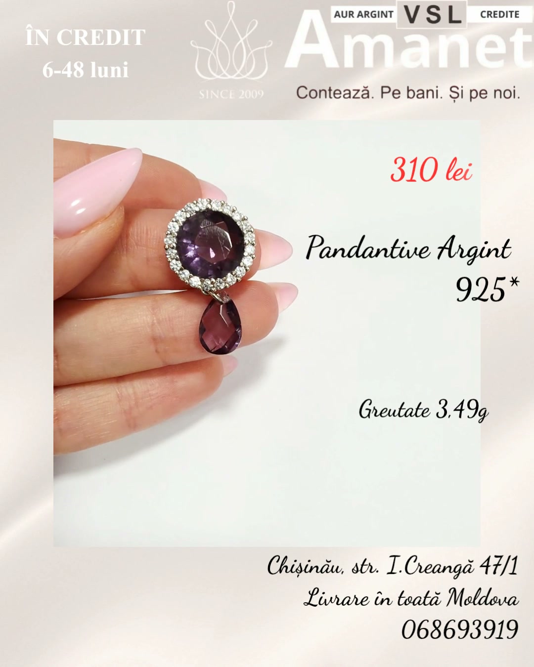 Pandantiv Argint 925*