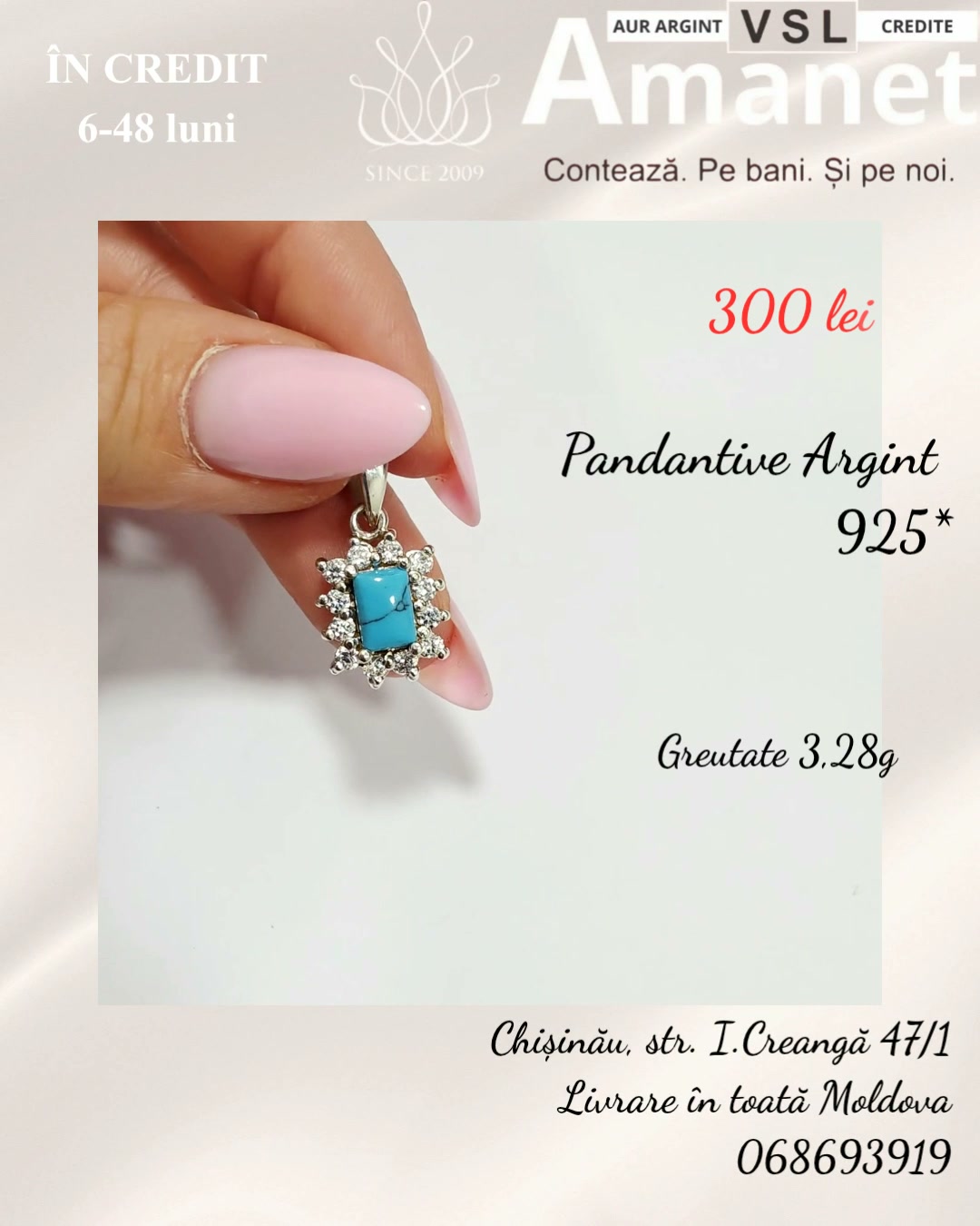 Pandantiv Argint 925*