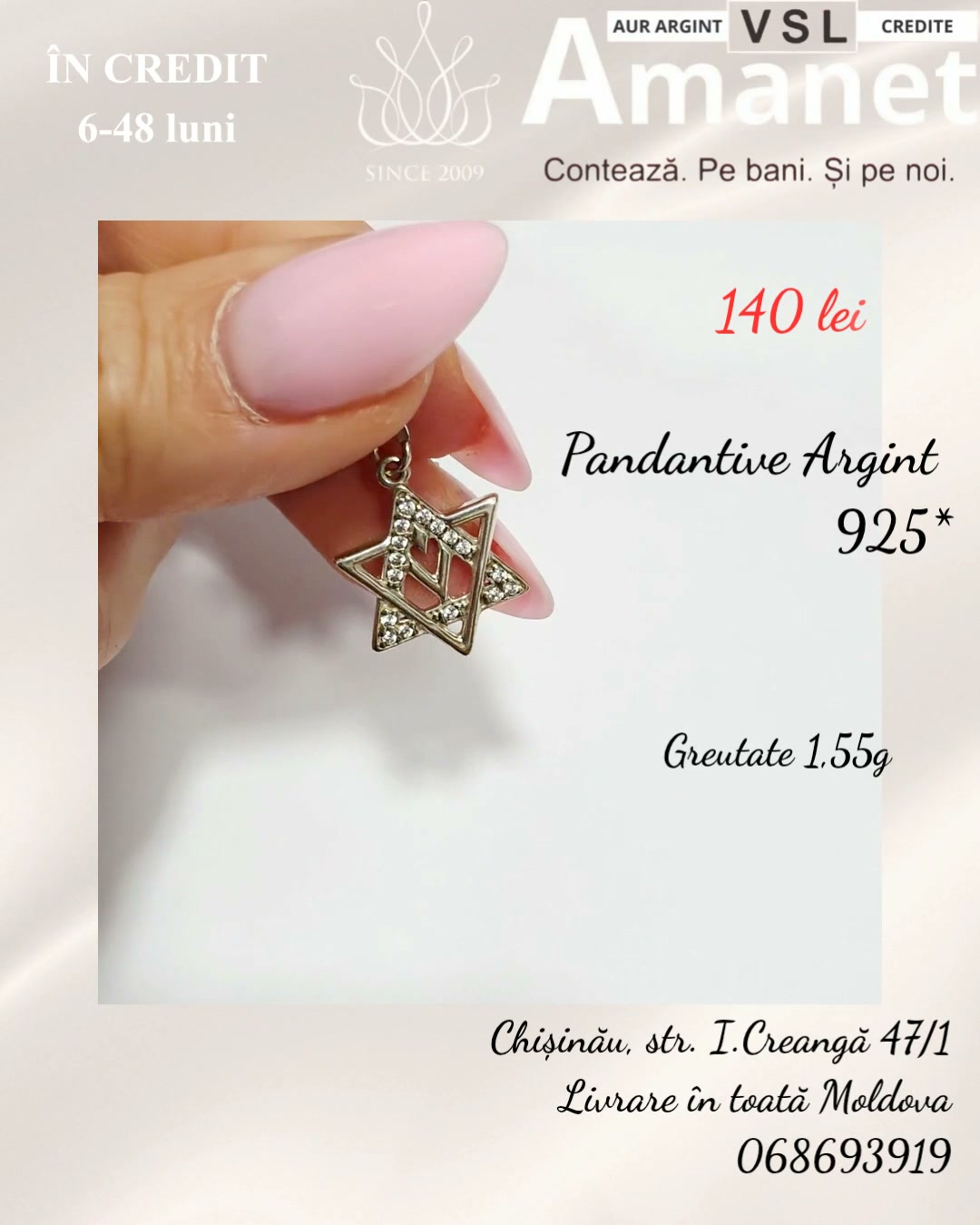 Pandantiv Argint 925*