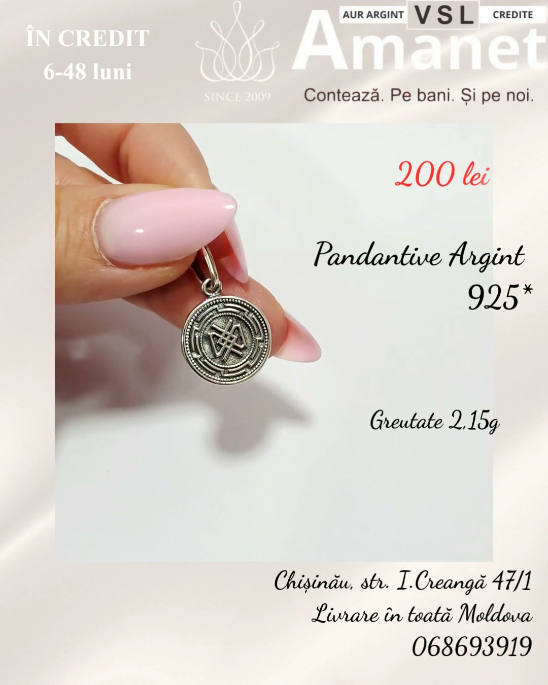 Pandantiv Argint 925*