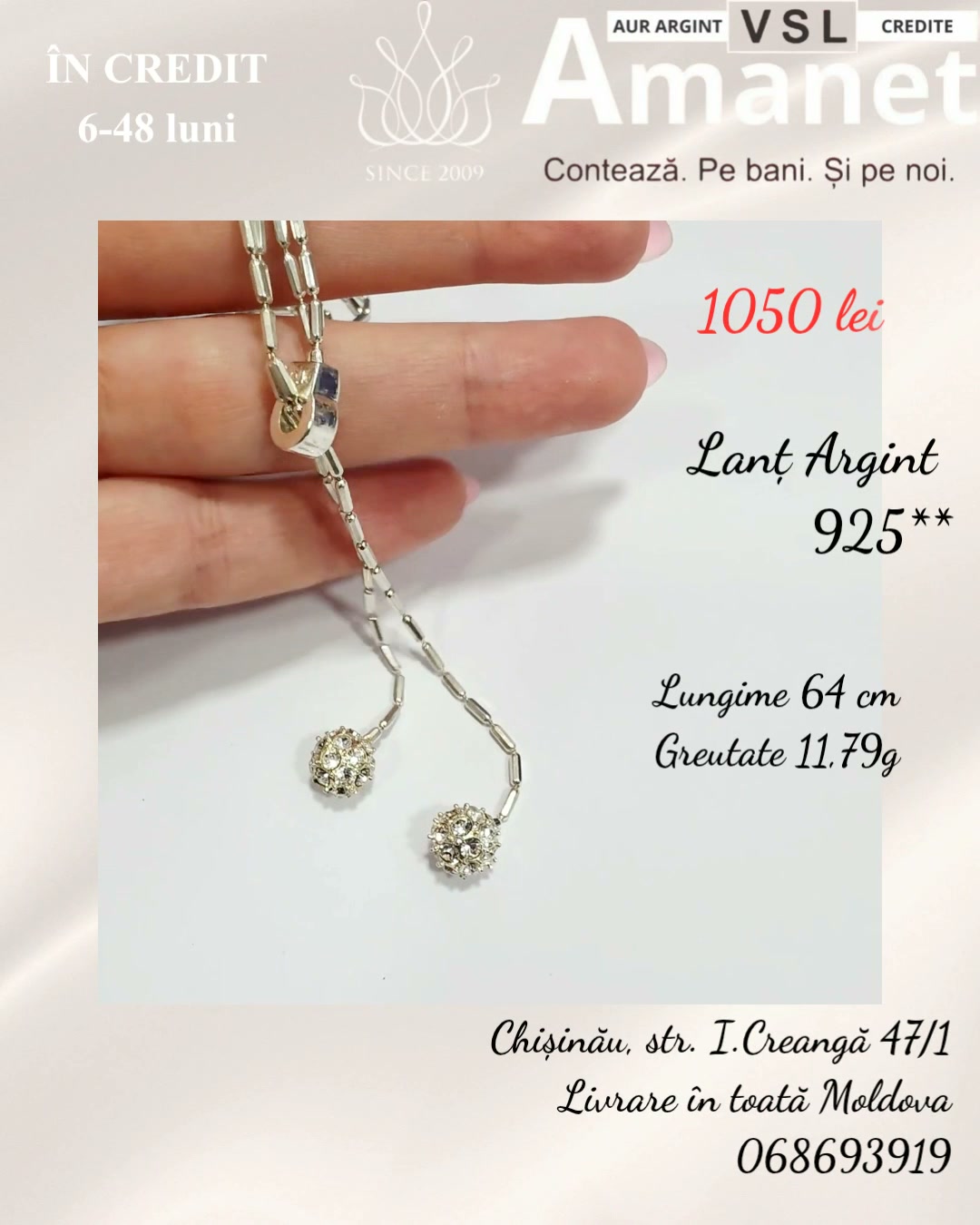 Lanț Argint 925*