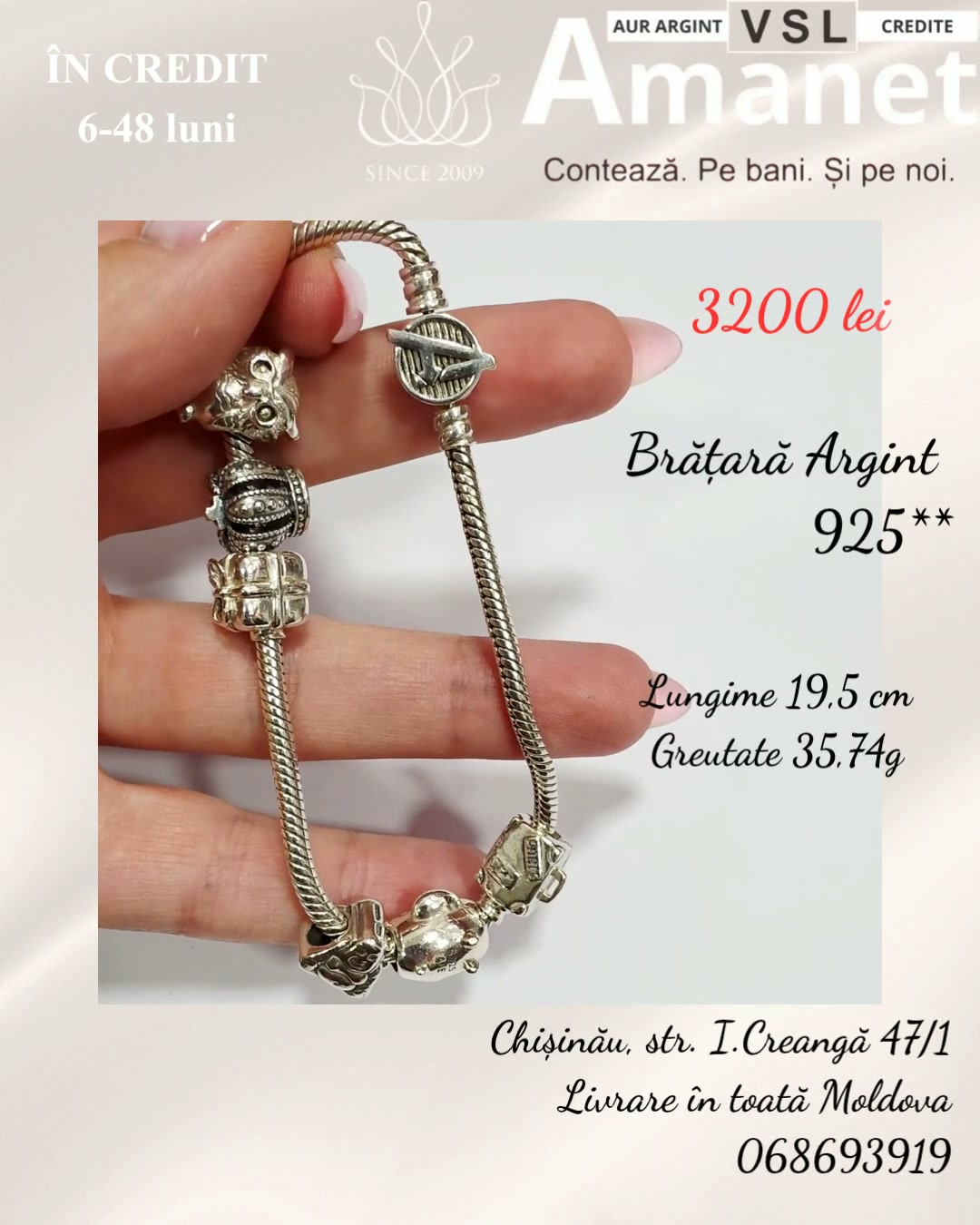 Brățară Argint 925*