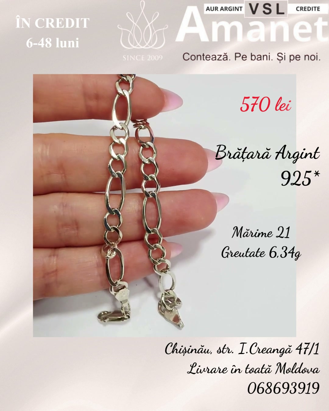 Brățară Argint 925*
