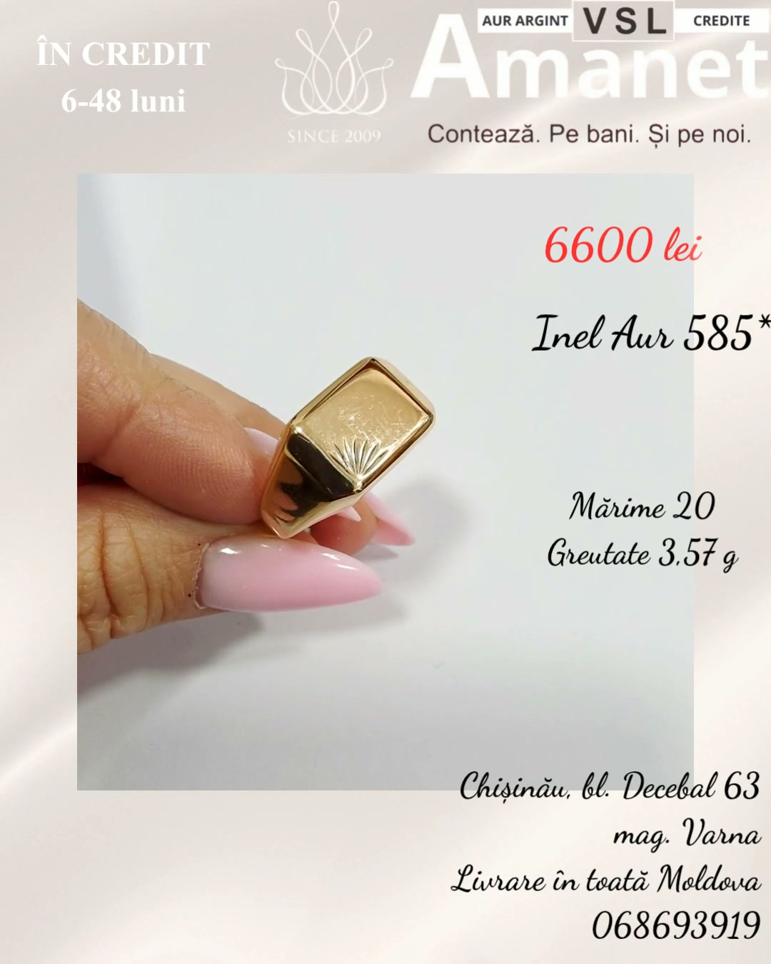 Inel Aur 585*