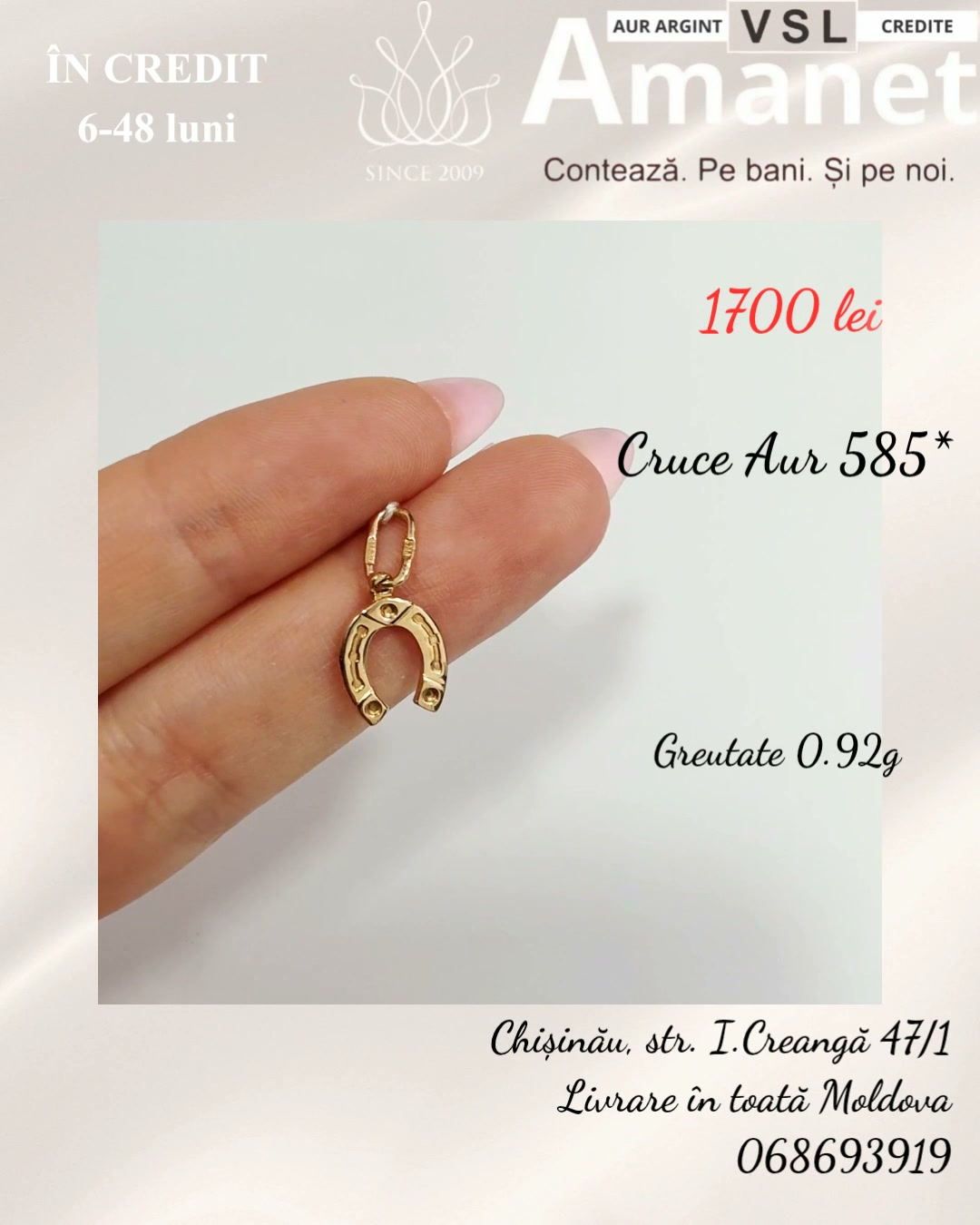 Pandantiv Aur 585*