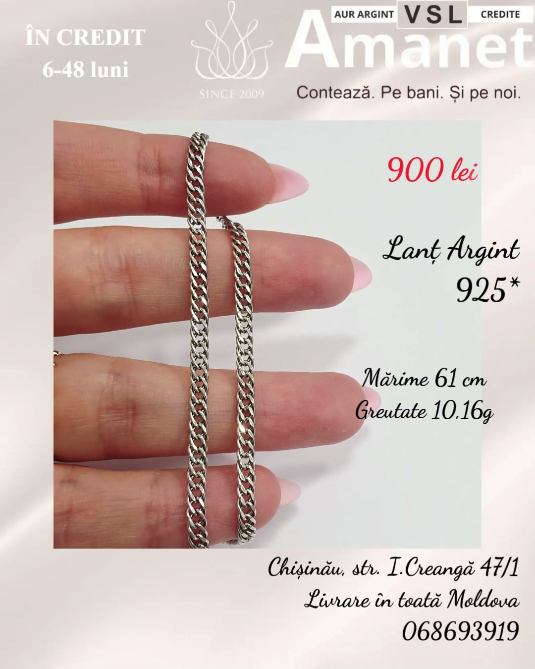 Lanț Argint 925*