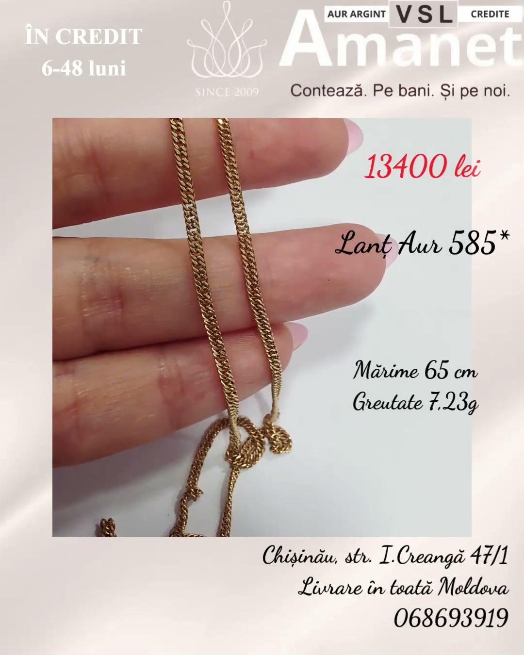 Lanț Aur 585*