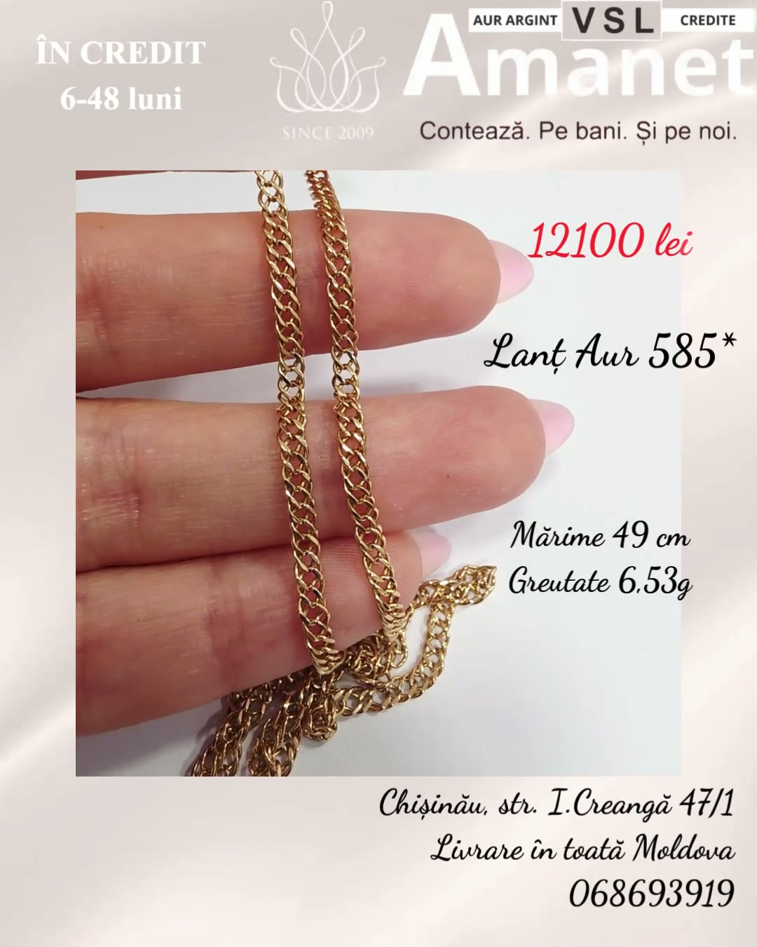 Lanț Aur 585*