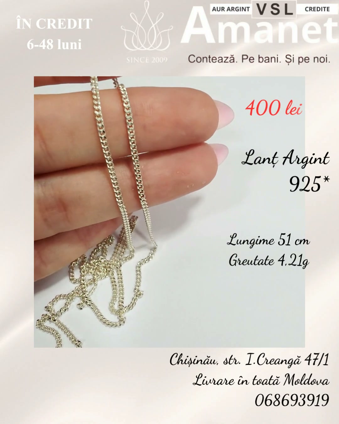 Lanț Argint 925*