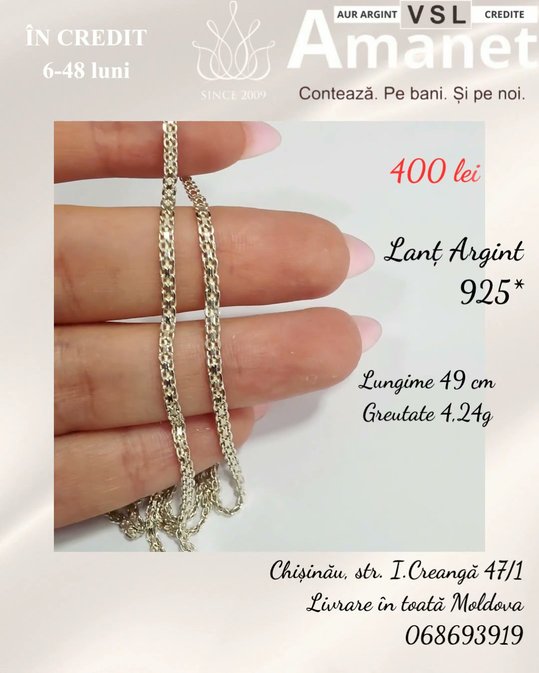 Lanț Argint 925*