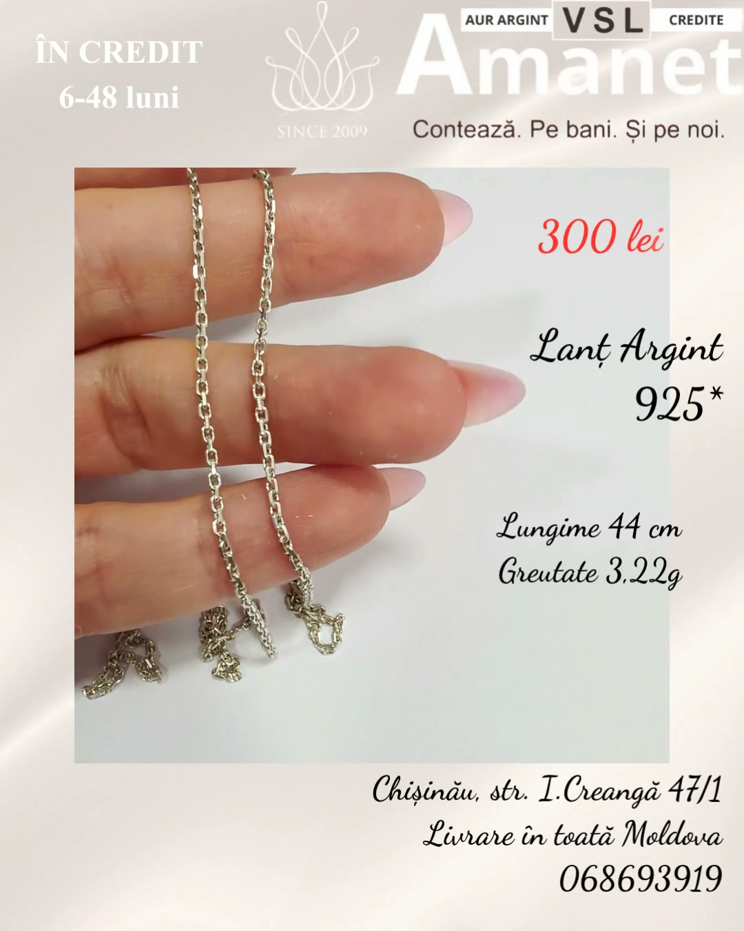 Lanț Argint 925*