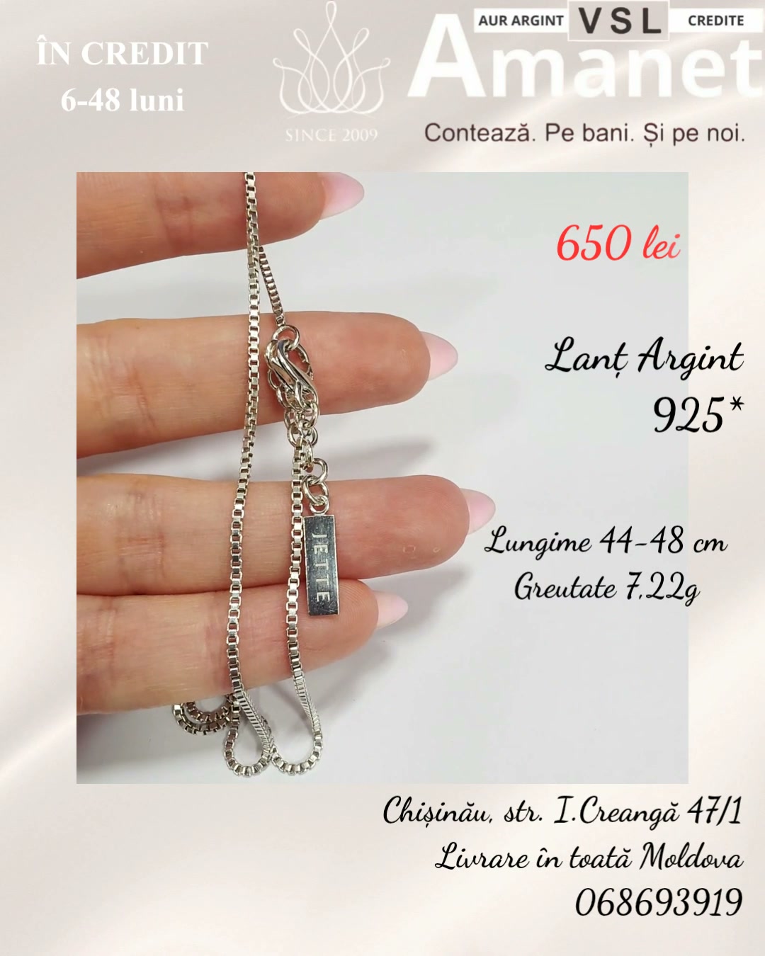 Lanț Argint 925*