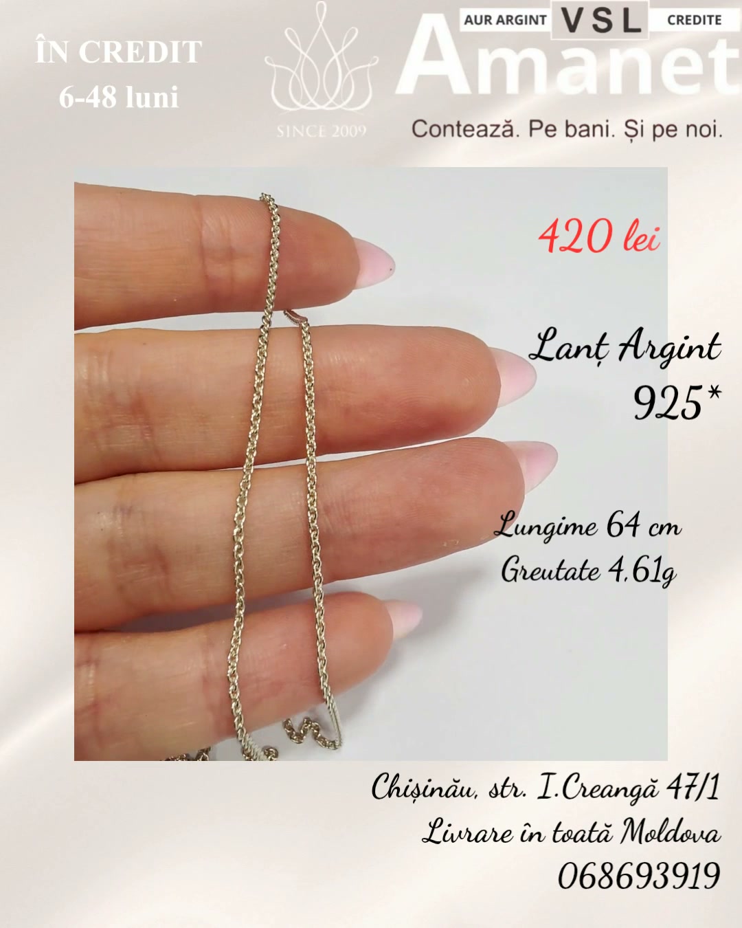 Lanț Argint 925*