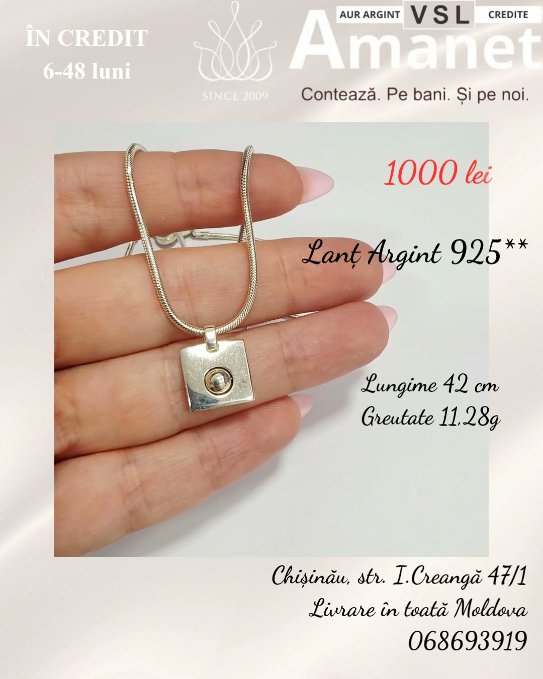 Lanț Argint 925*
