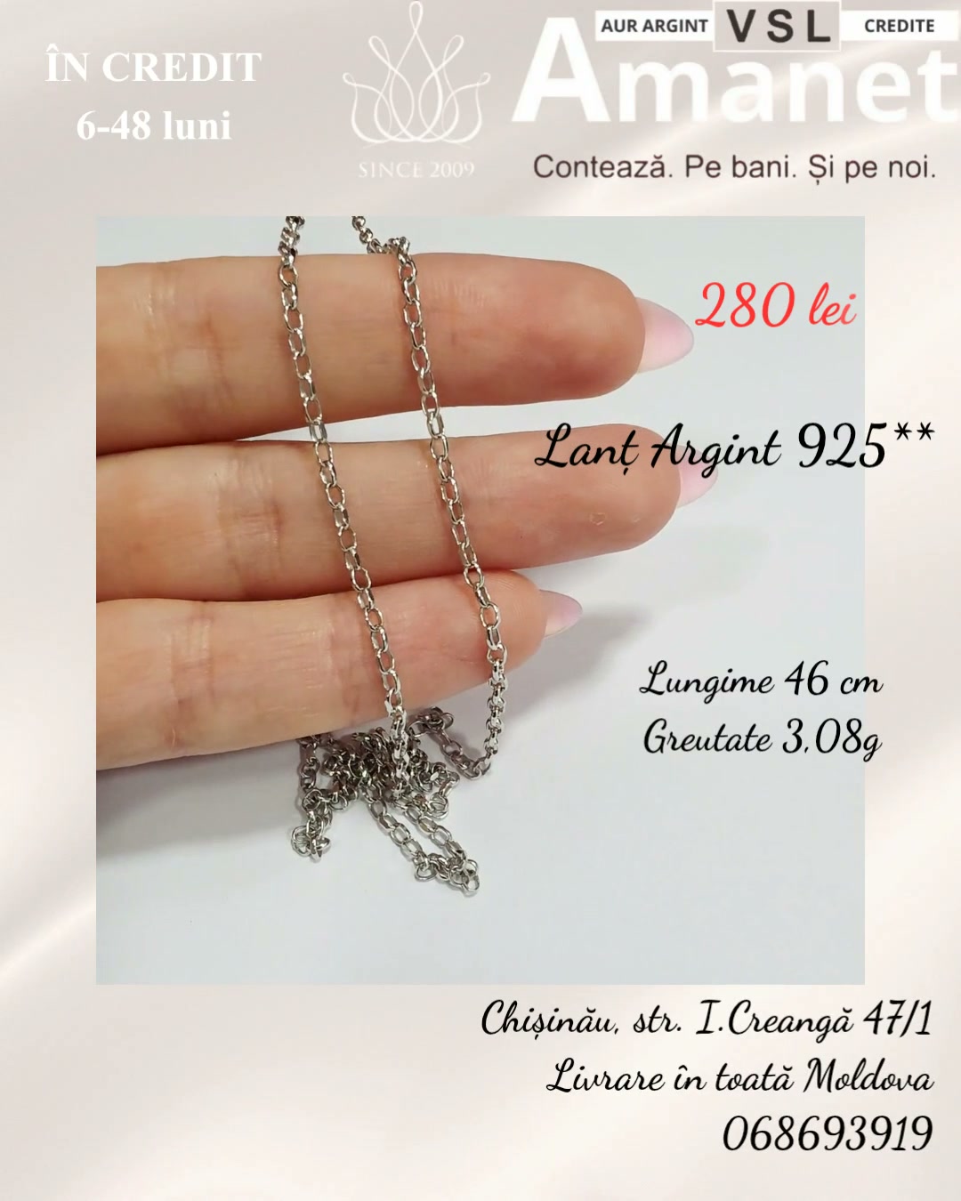 Lanț Argint 925*