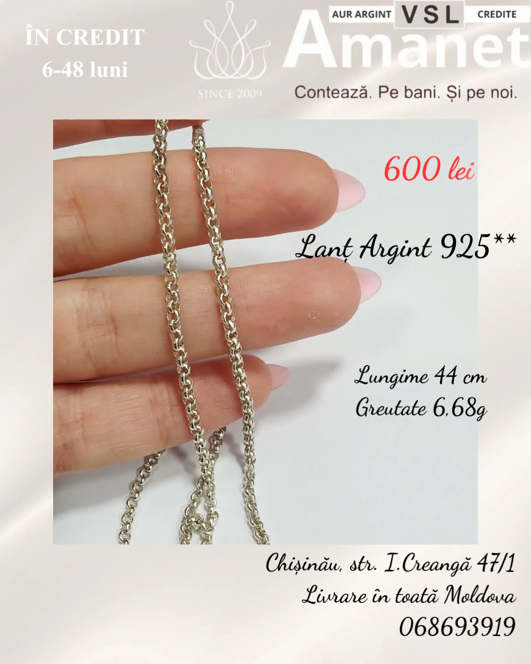 Lanț Argint 925*