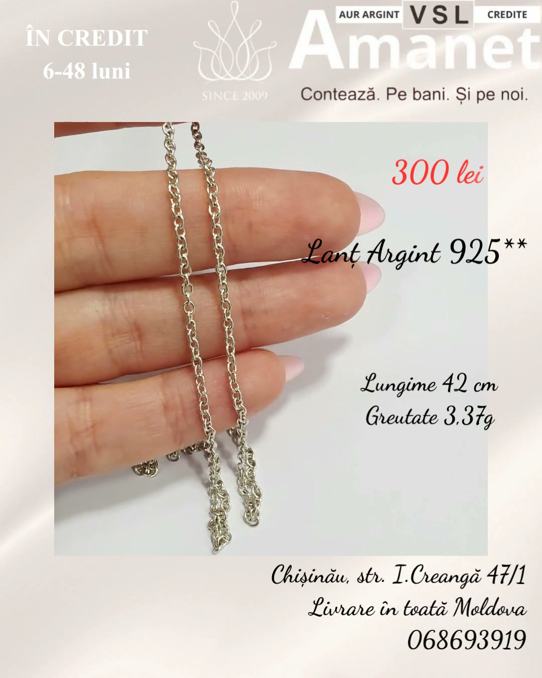 Lanț Argint 925*