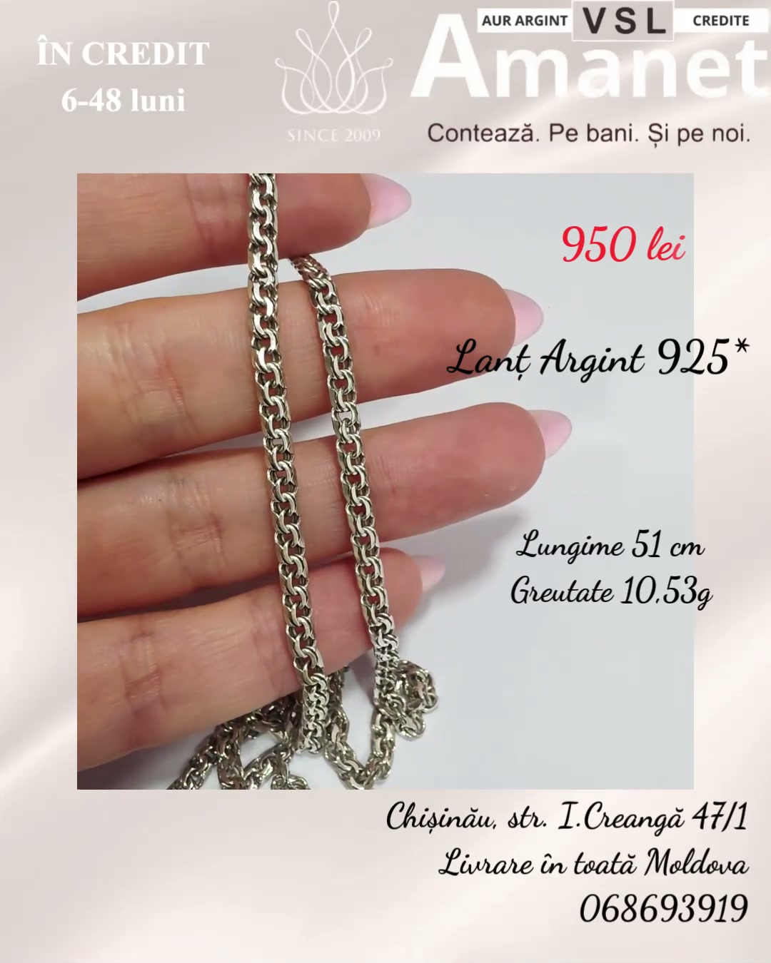 Lanț Argint 925*