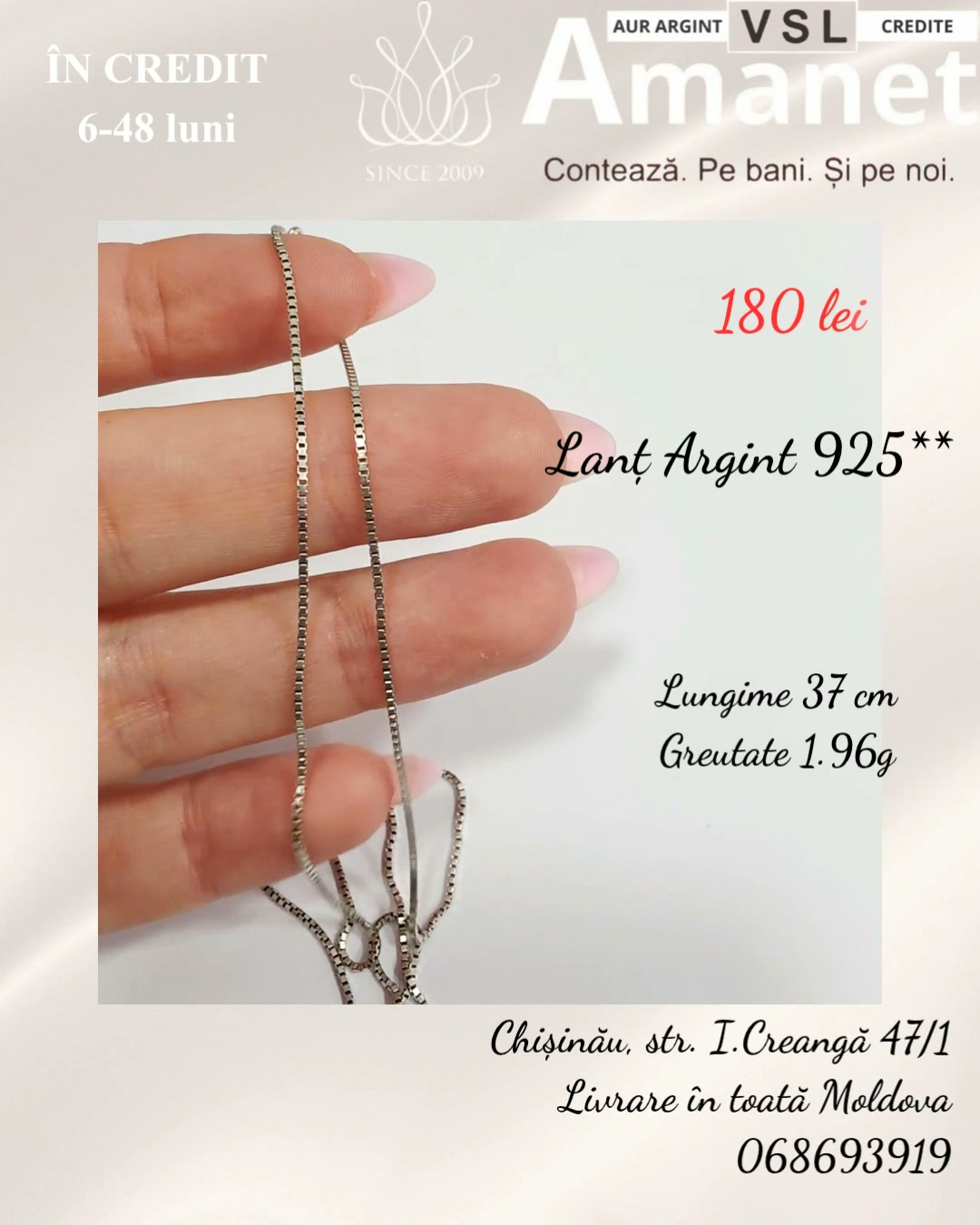 Lanț Argint 925*