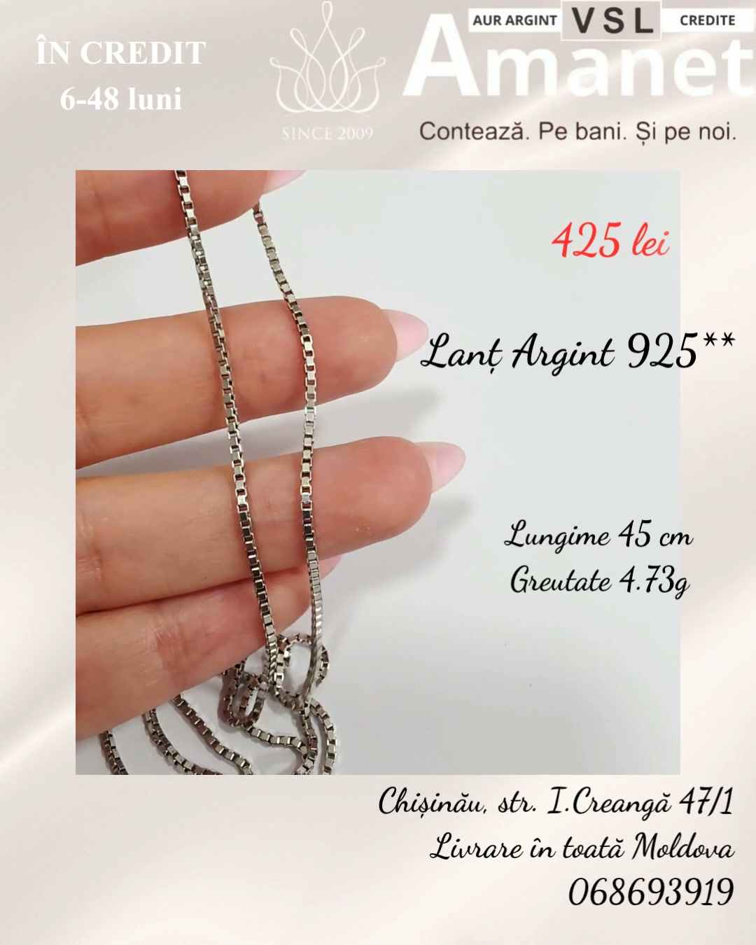 Lanț Argint 925*