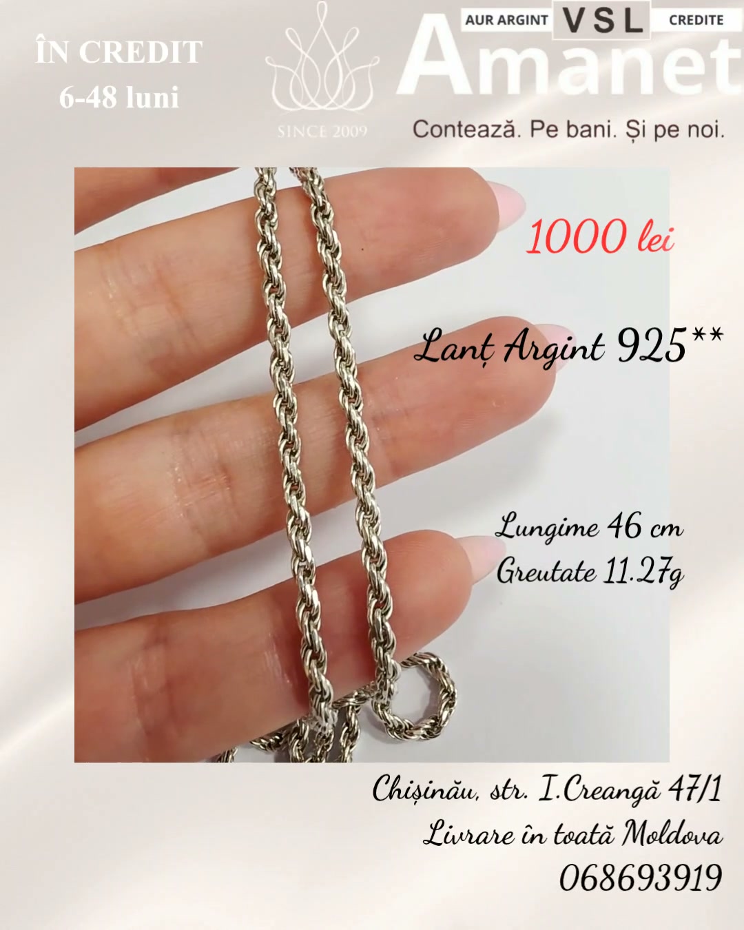 Lanț Argint 925*
