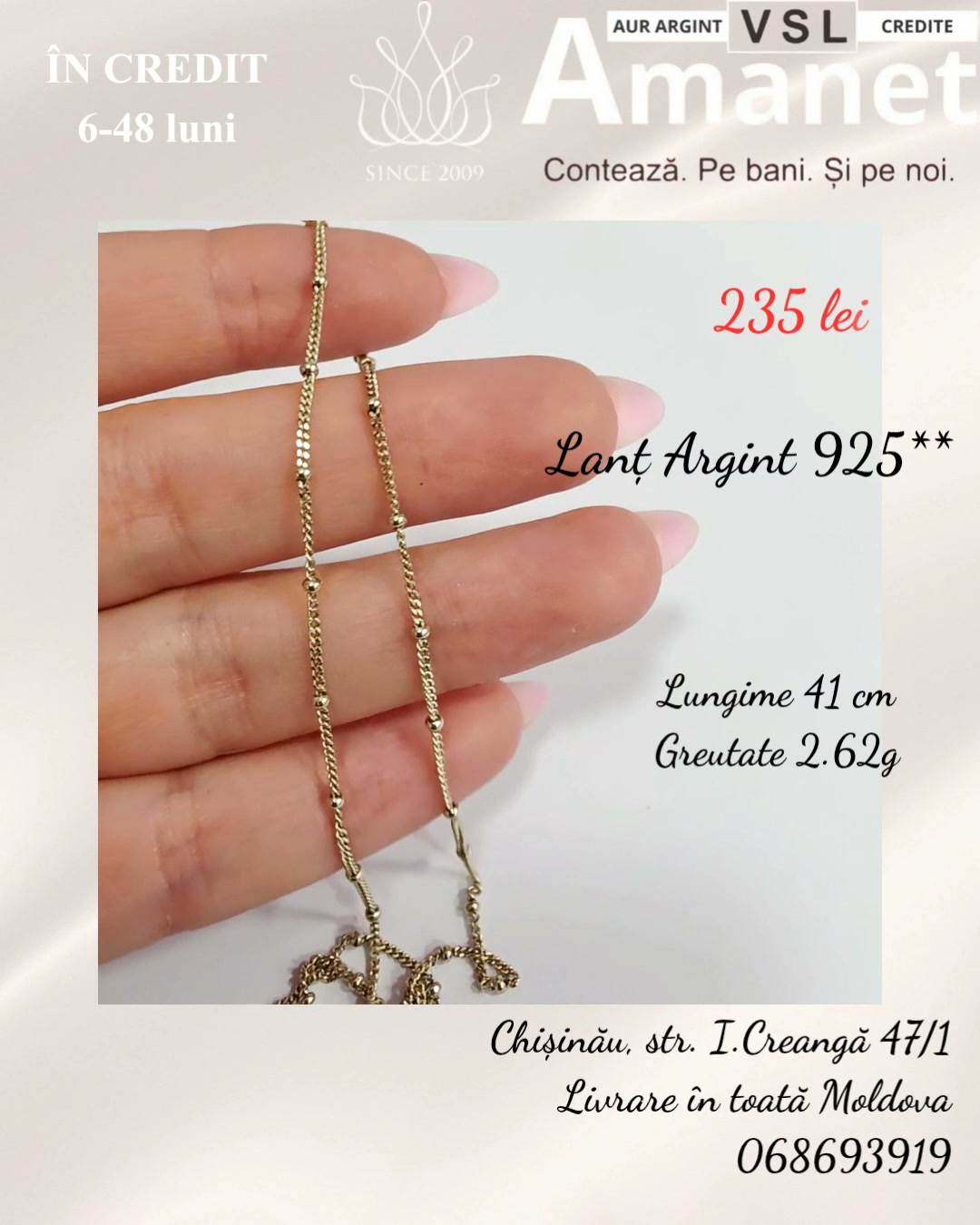 Lanț Argint 925*