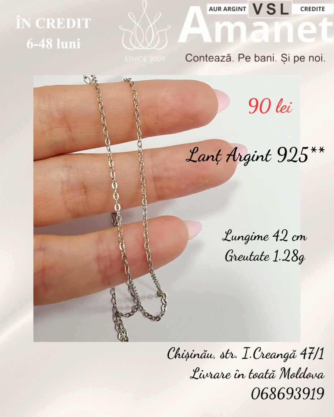 Lanț Argint 925*