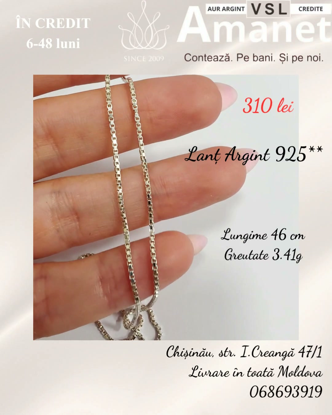 Lanț Argint 925*