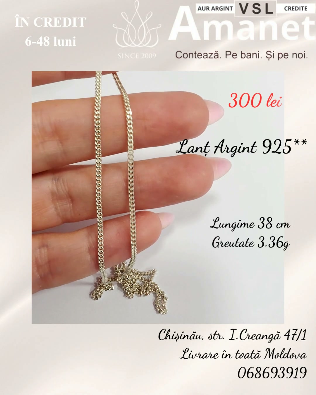 Lanț Argint 925*