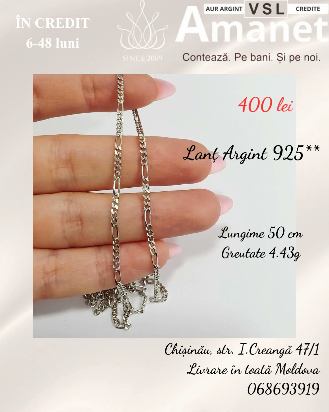 Lanț Argint 925*