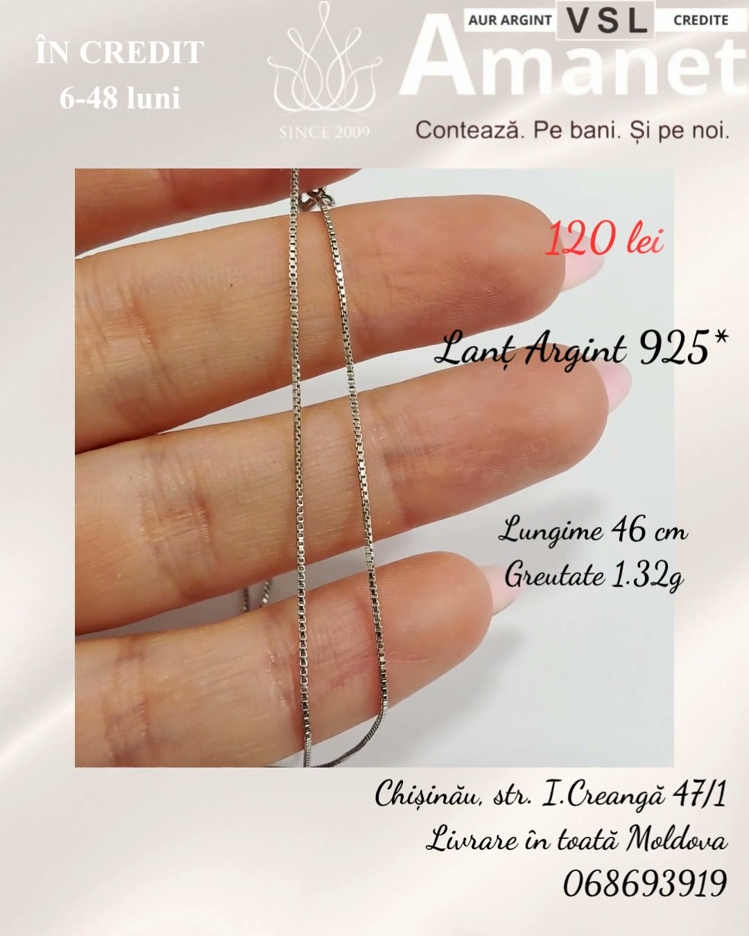 Lanț Argint 925*