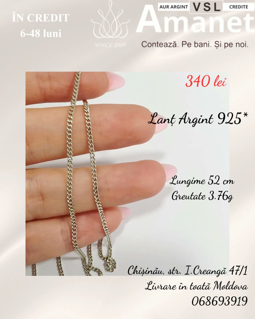 Lanț Argint 925*