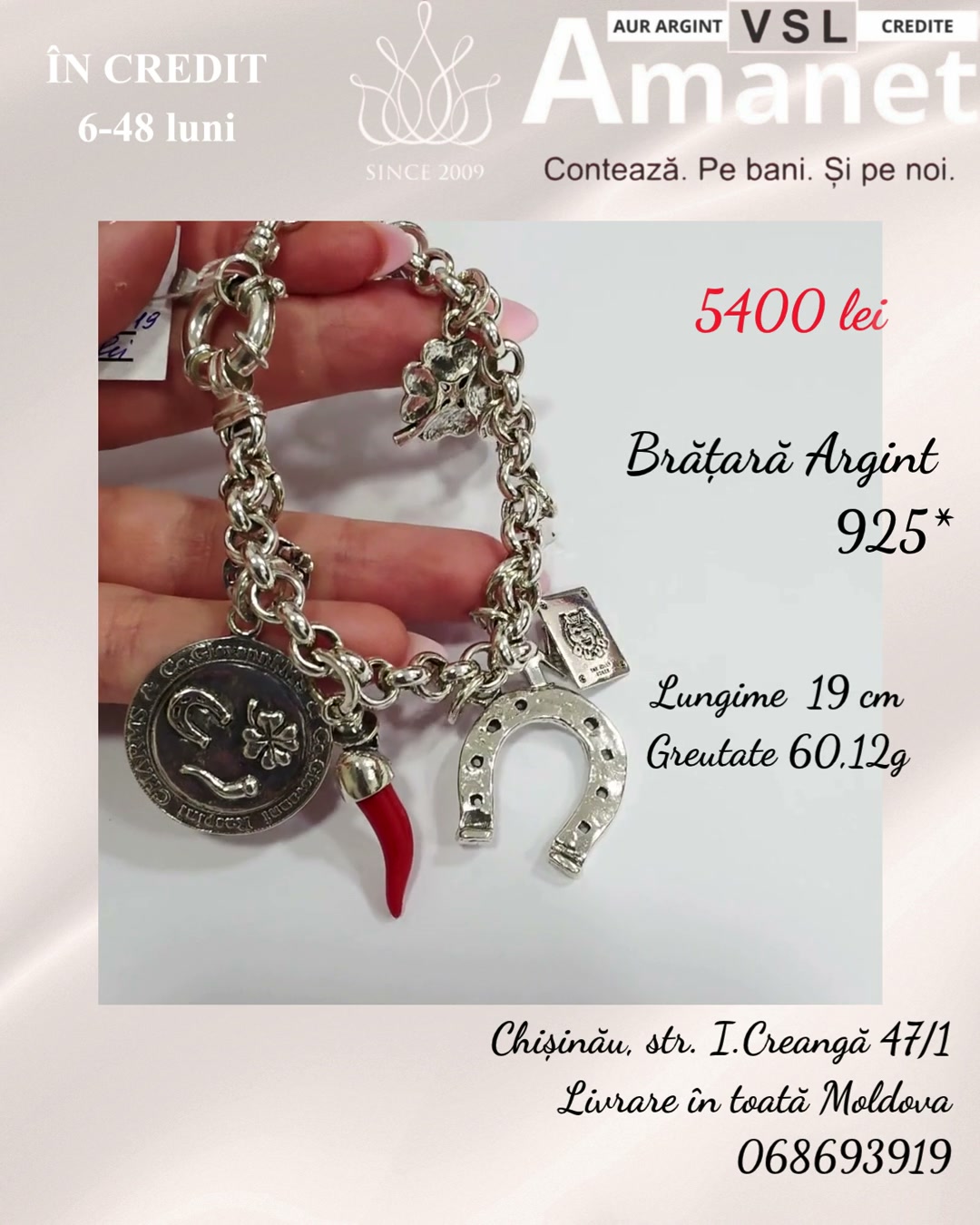 Brățară Argint 925*