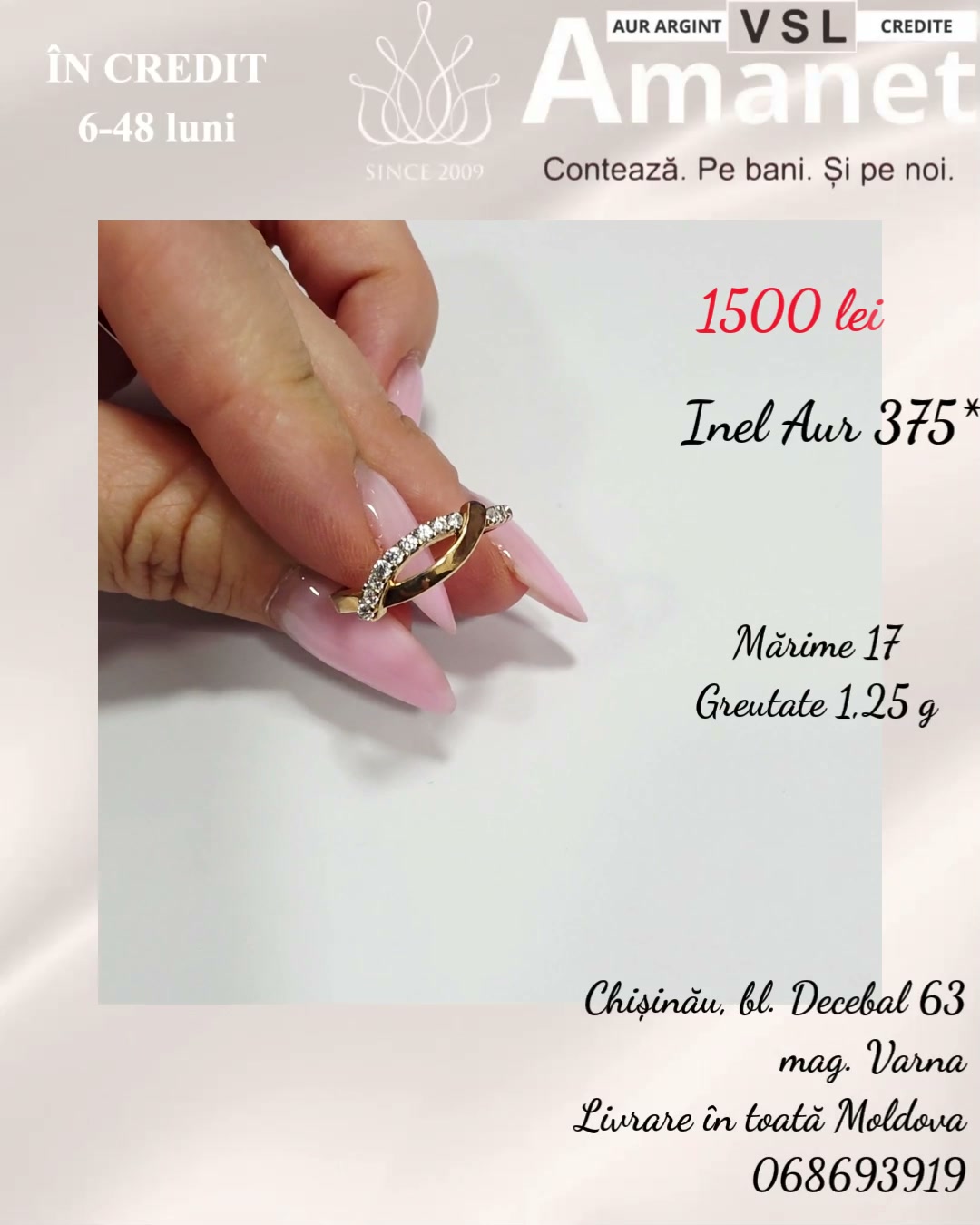 Inel Aur 375*