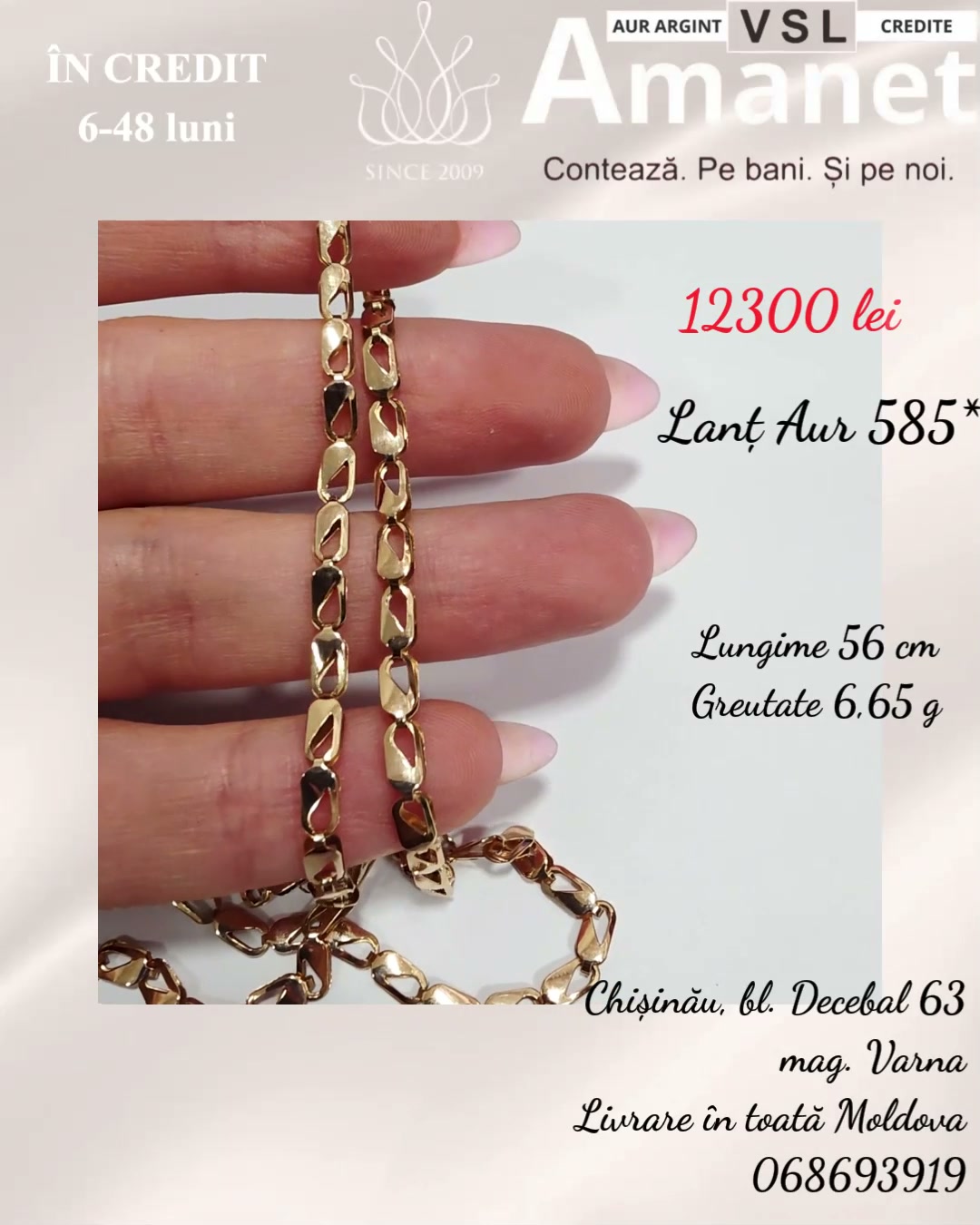 Lanț Aur 585*
