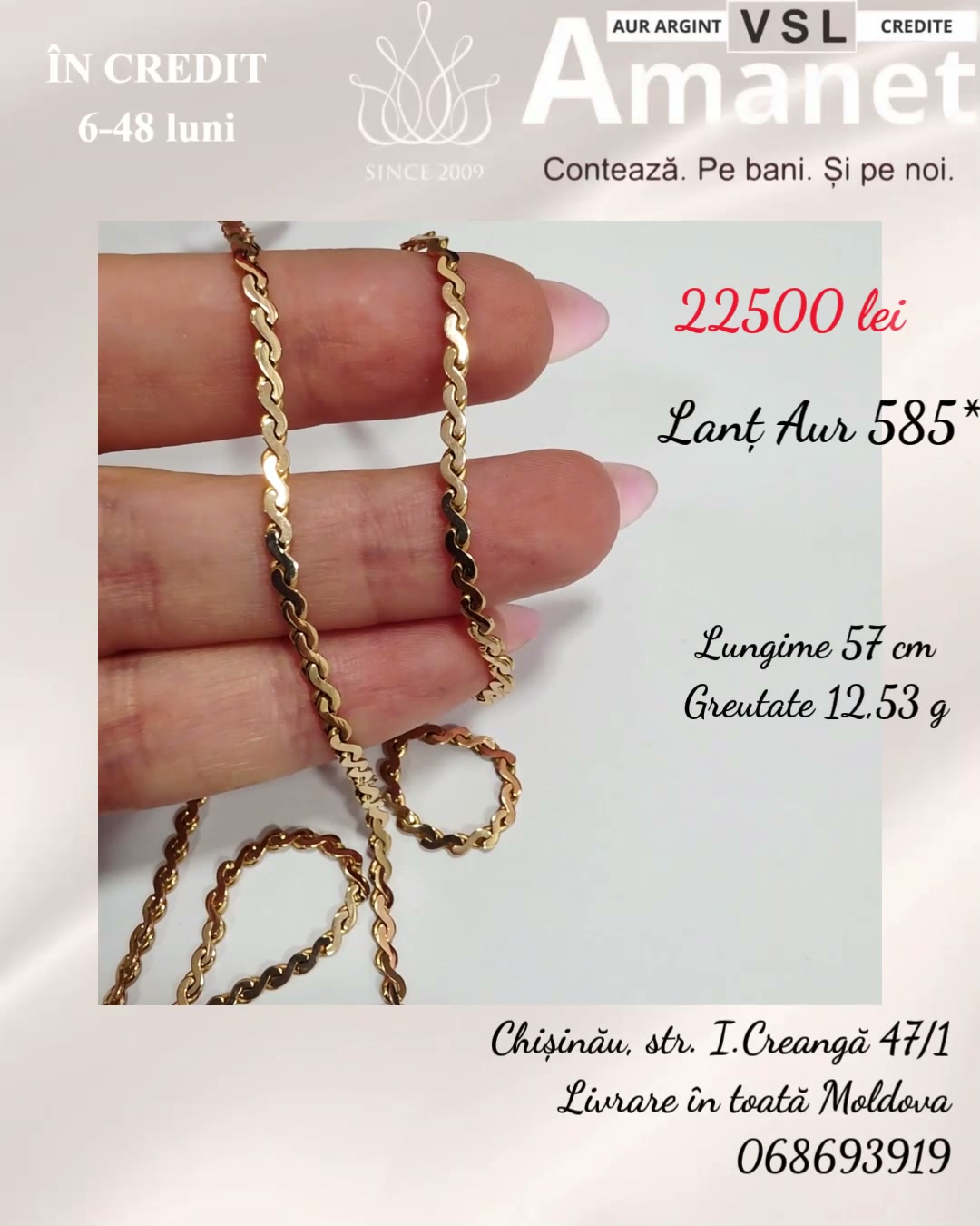 Lanț Aur 585*